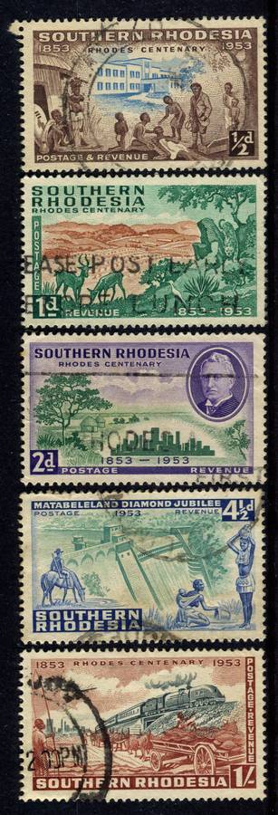 Southern Rhodesia - 1953 - Used