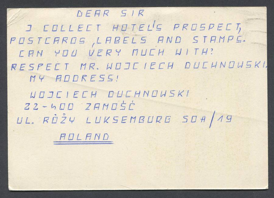 Poland - Post Card