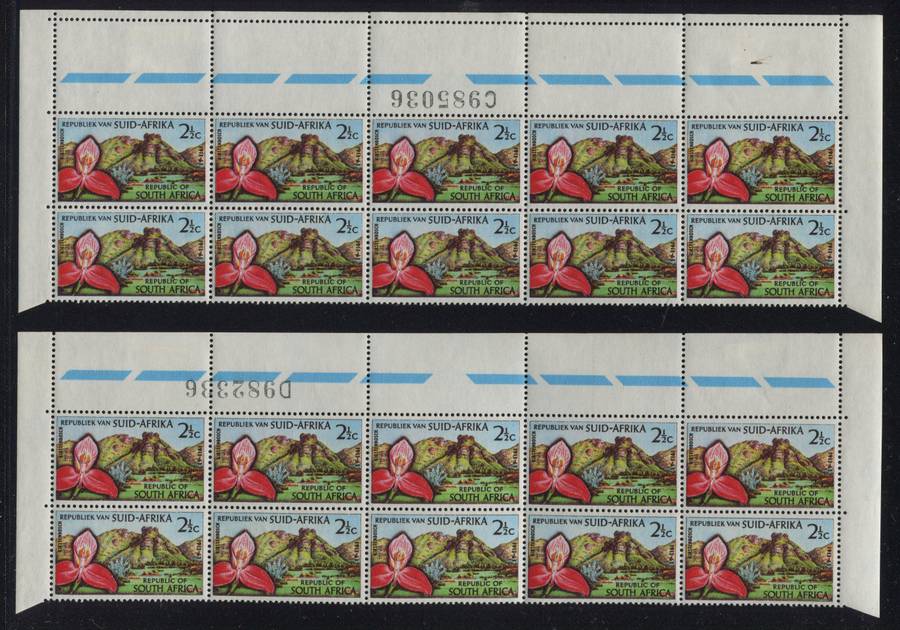 RSA - Set of 4 Control Blocks Of 10 - 1963 - MM