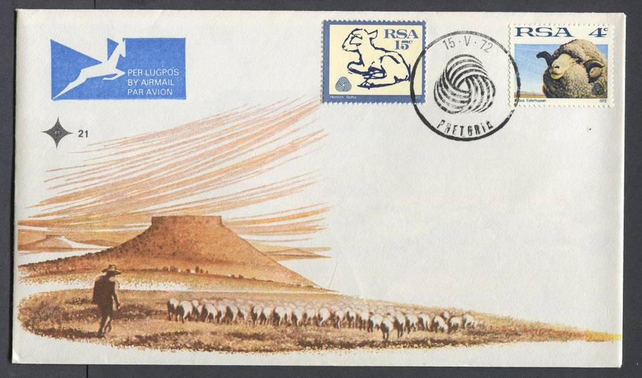RSA - FDC No 21 - 1972
