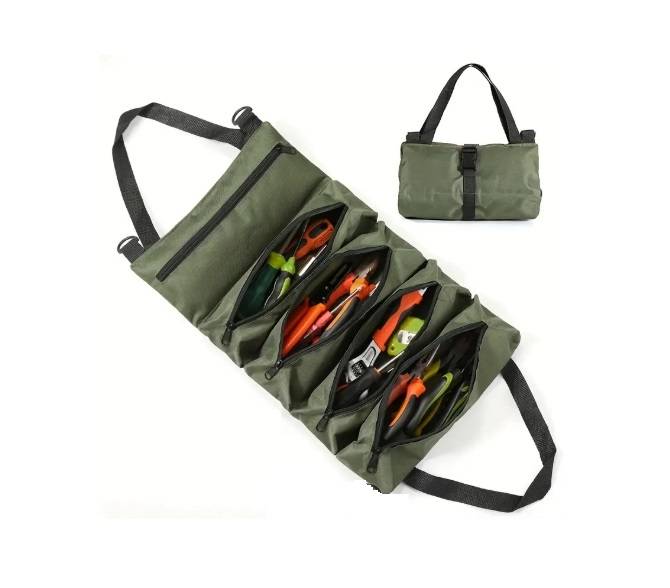 HEAVY DUTY PRACTICAL & EFFICIENT WATER RESISTANT ROLLUP TOOL BAG