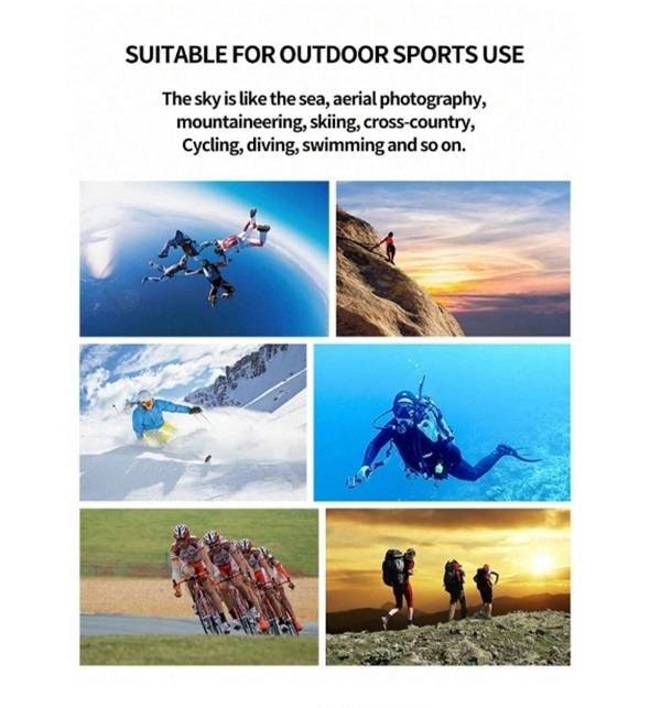 Brilliant Full HD 1080P  30m Waterproof Sports / Adventure Sports Pro Cam