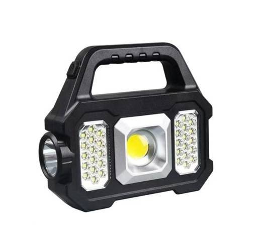 Multifunctional Powerful Rechargable Solar or Usb Emergency Indoors or Outdoors Lamp & Power Bank