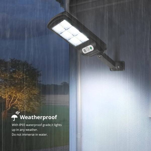 Waterproof PIR Motion Sensor Remote Contolled Security or Multi-Use  LED Solar Light