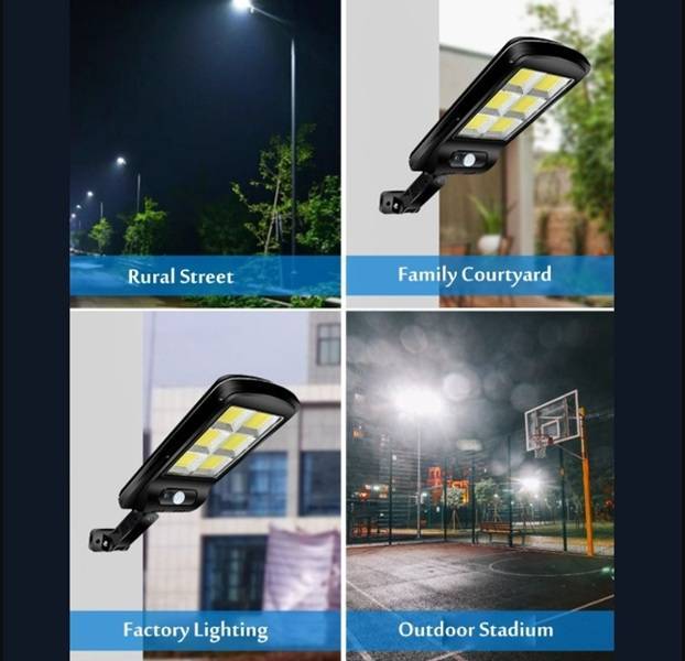 Waterproof PIR Motion Sensor Remote Contolled Security or Multi-Use  LED Solar Light