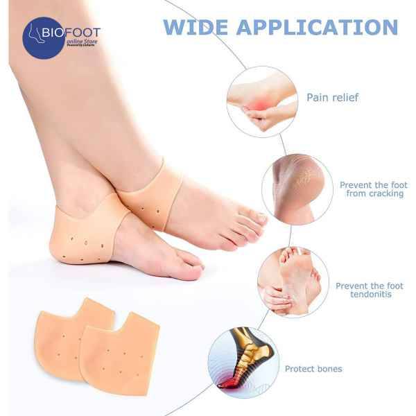 Brilliant Anti Crack & Pain Relief Premium Silicone Heel Sleeves