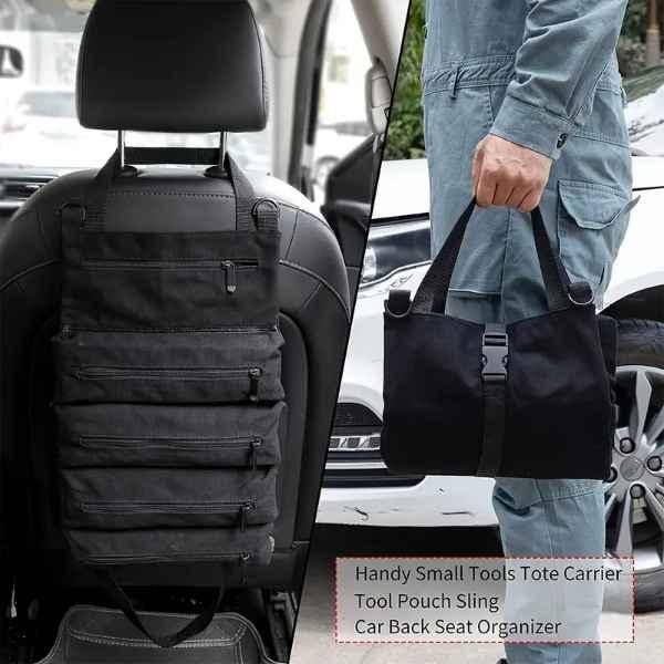 Heavy Duty Water Resistant Rollup Tool Bag