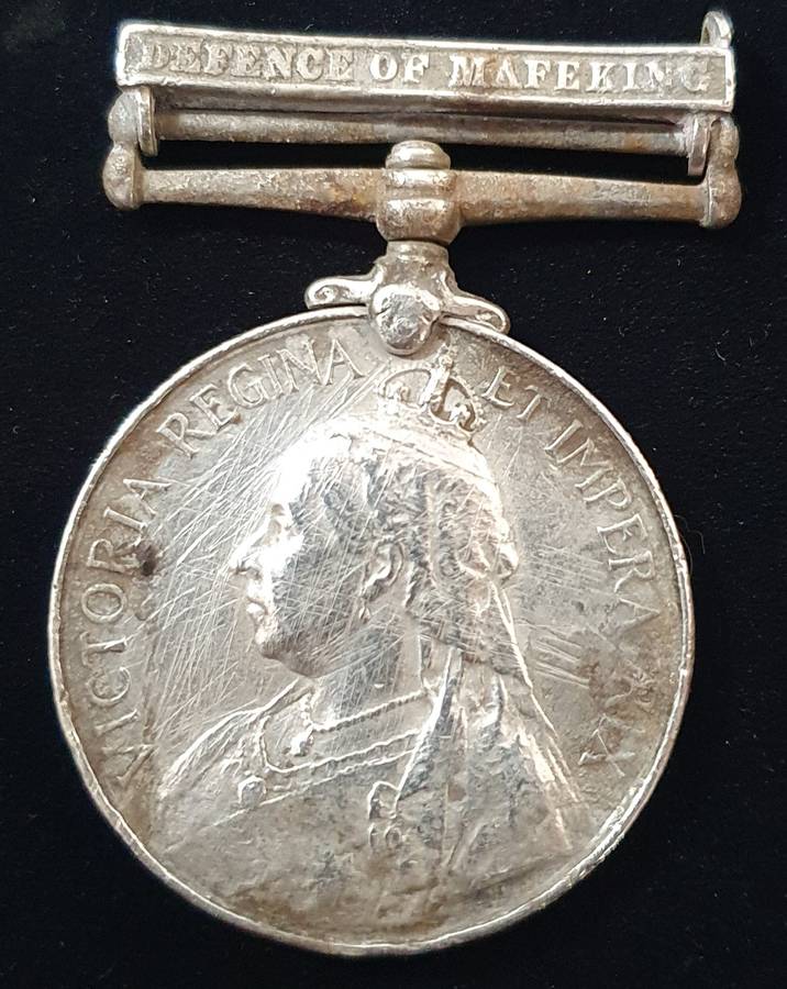 DEFENCE OF MAFEKING - BOER WAR QSA MEDAL -  . 1900