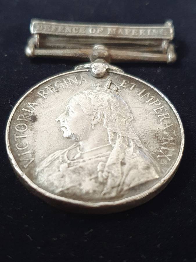 DEFENCE OF MAFEKING - BOER WAR QSA MEDAL -  . 1900