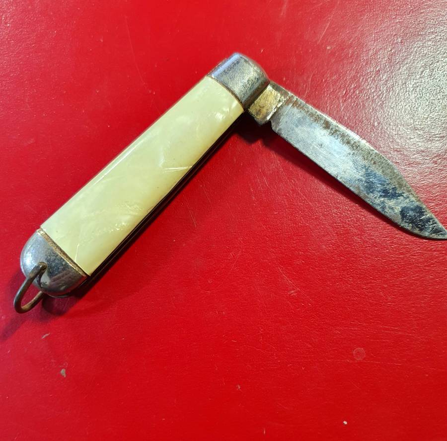 PAUL KRUGER & DE WET RICHARDSON SHEFFIELD POCKET KNIFE.