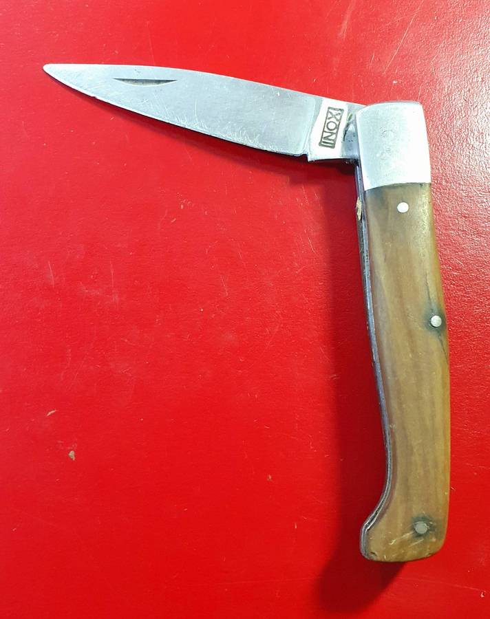 VINTAGE  INOX FOLDING KNIFE. 190mm