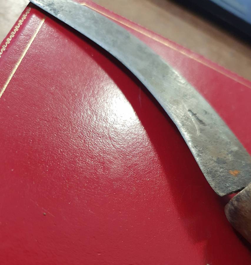ANTIQUE PRUNING KNIFE. 250mm LONG