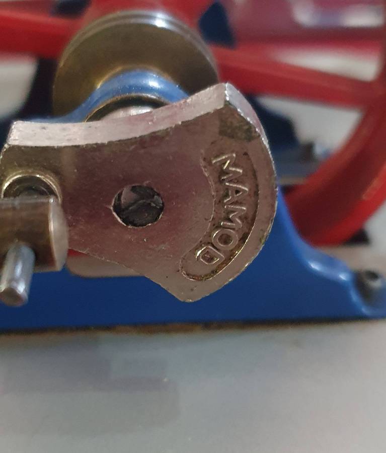 VINTAGE MAMOD ENGLAND STEAM ENGINE. TWIN CYLINDER.