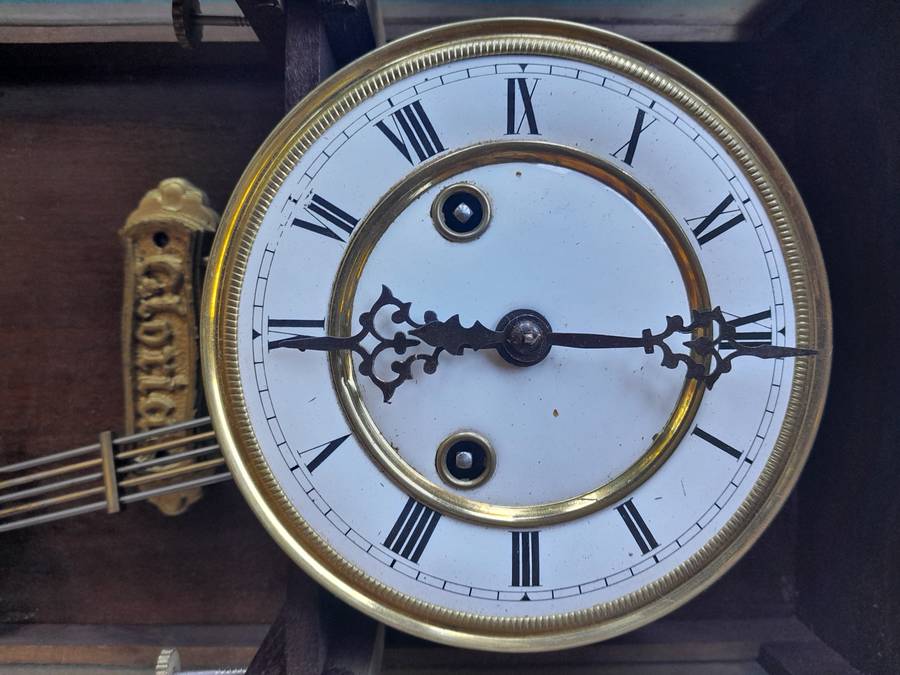 Vintage GLORIA Wall Clock -- Working