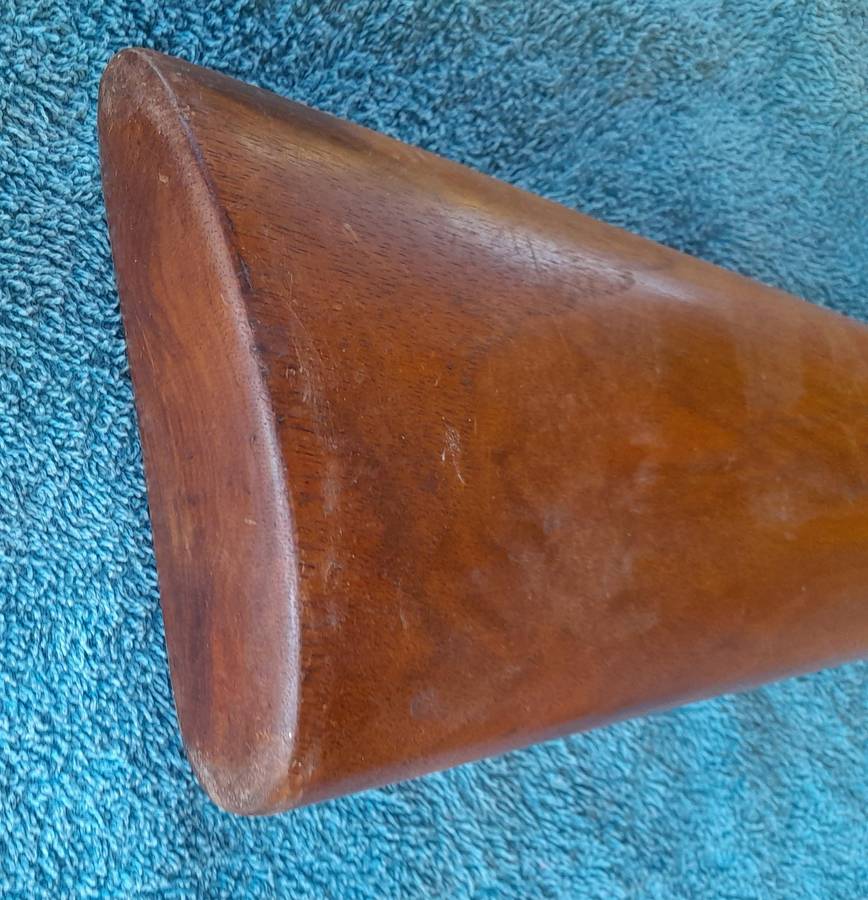 Wood rifle stock