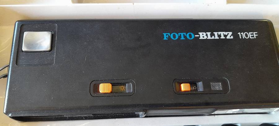 Foto blitz 110 EF 22 mm camera, With Original box and user manual