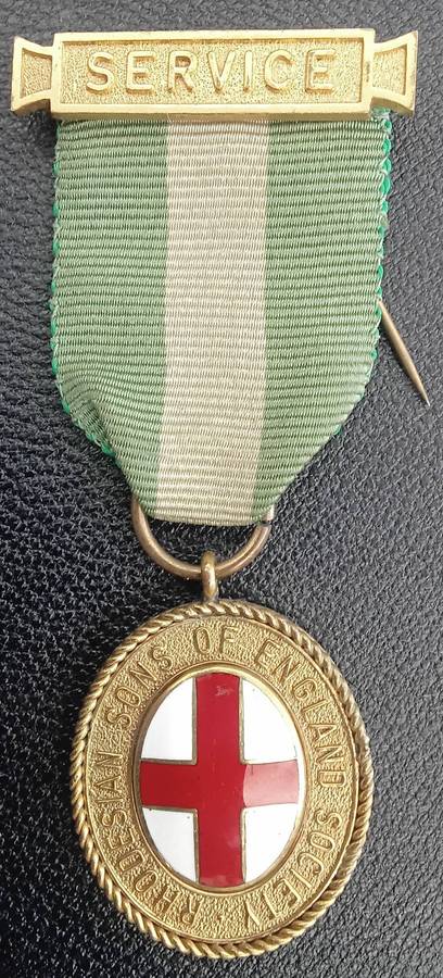 Sons of England Royal Blue Decree 1904 medal  & Rhodesian SOE service medal