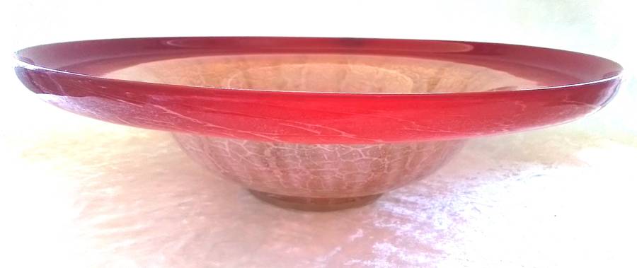 WMF  IKORA  -  1930s  Glass  Bowl