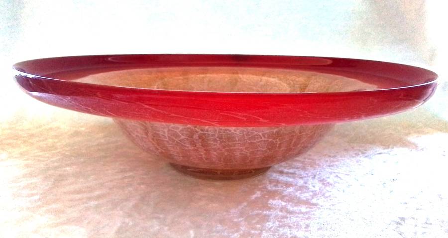 WMF  IKORA  -  1930s  Glass  Bowl