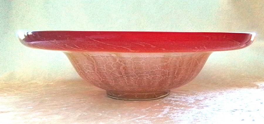 WMF  IKORA  -  1930s  Glass  Bowl