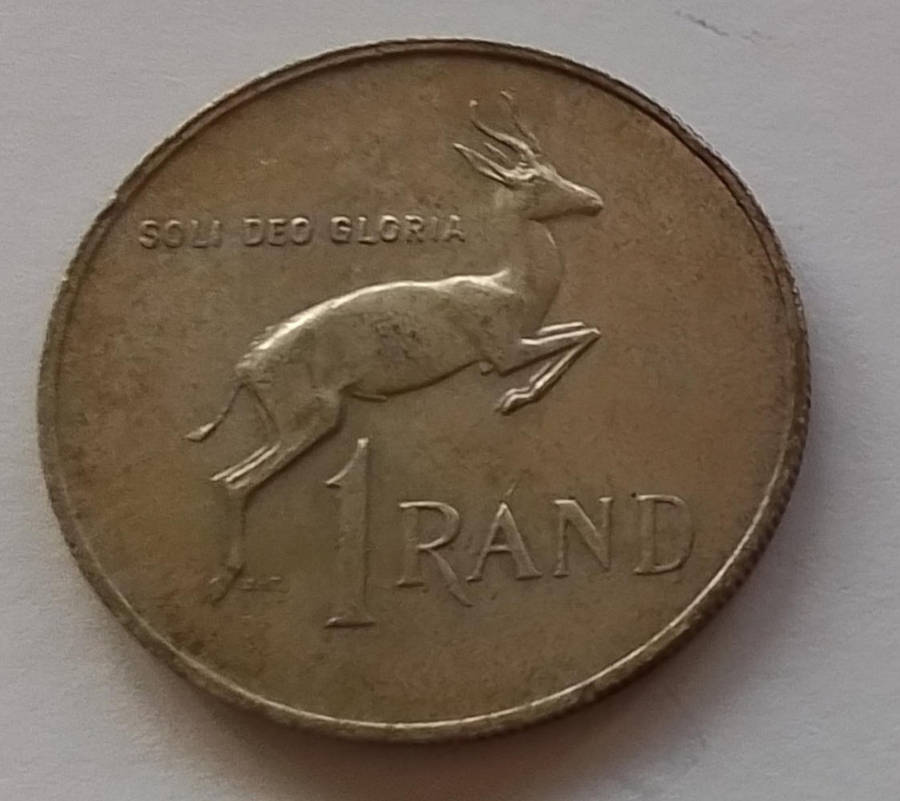 1967  Hendrik Verwoerd   R1  coin  [ C36]