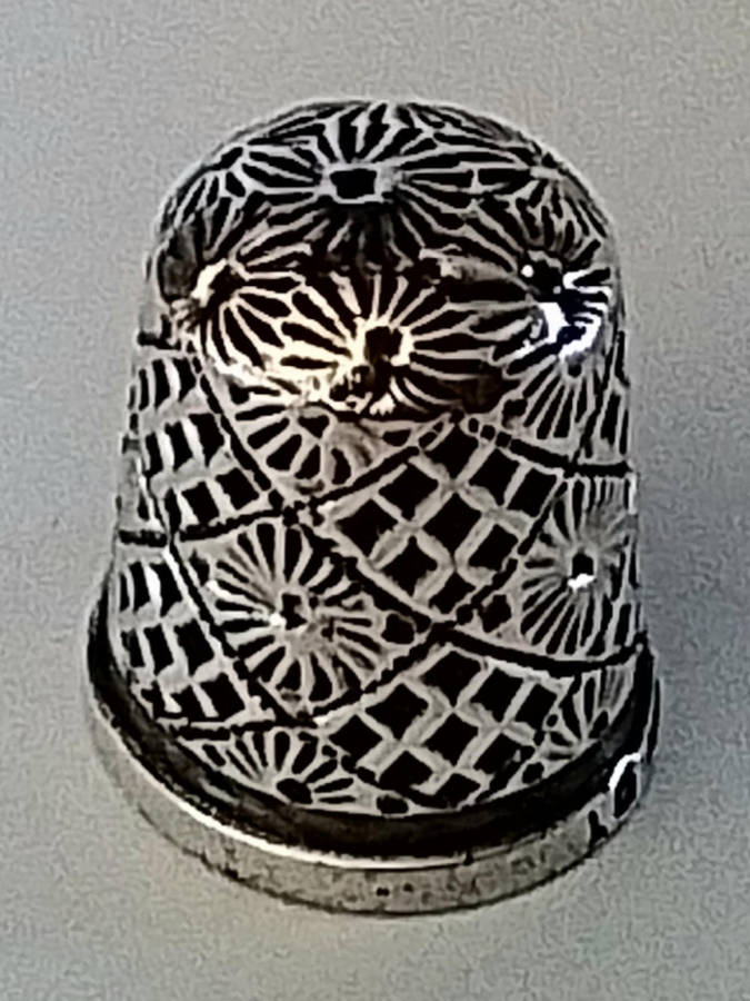 Birmingham 1912  Silver Thimble  [2]