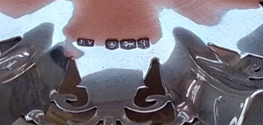 SHEFFIELD 1933  PIERCED FOOTED BOWL