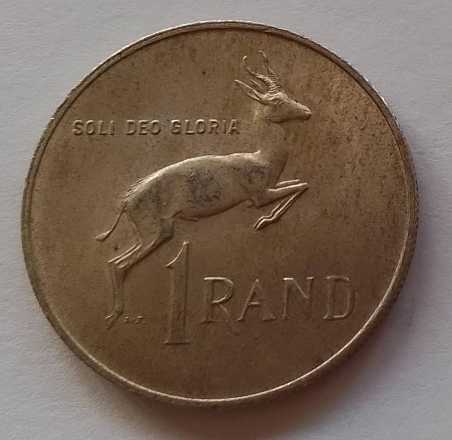 1967  HENDRIK VERWOERD R1  coin  [C35]