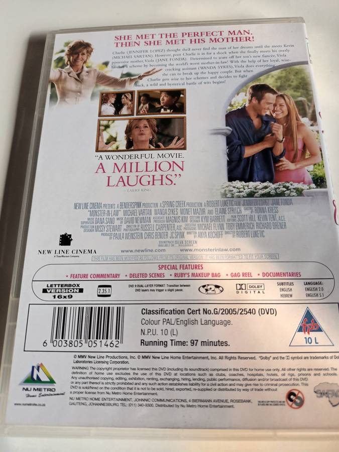 Monster-in-Law DVD Movie