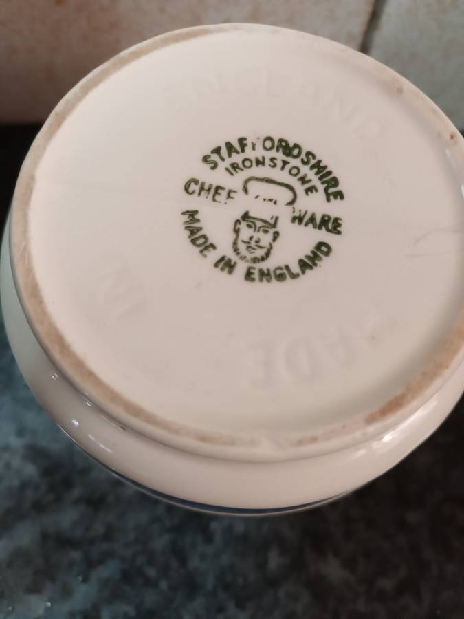 Vintage Creamer - Staffordshire Ironstone Chefware