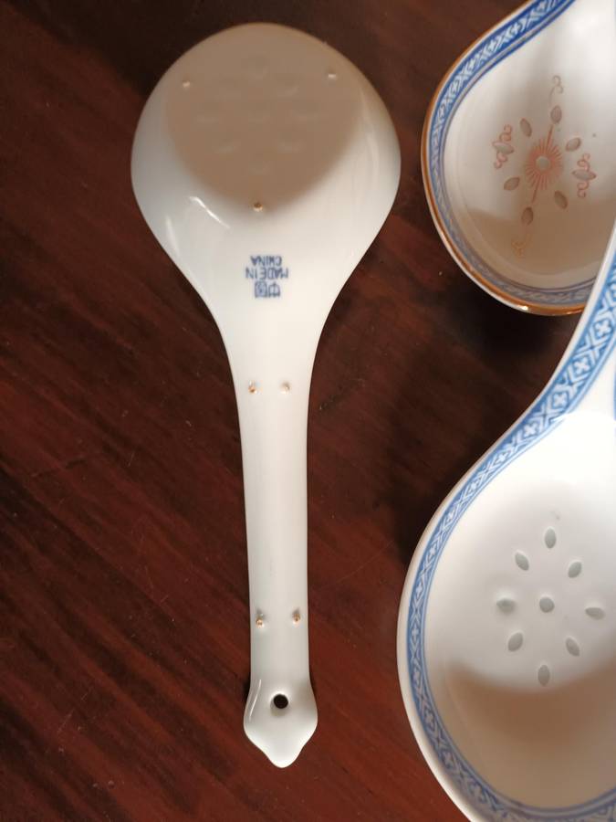 Four Oriental Ladels 23cm in length