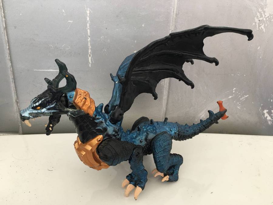 BEAUTIFUL BLUE DRAGON  FIGURE