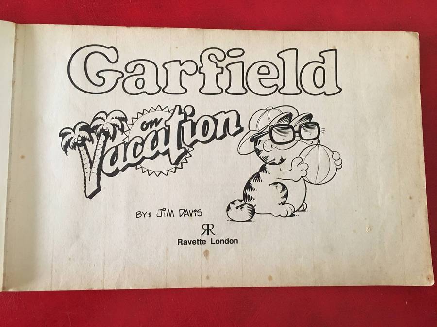 VINTAGE GARFIELD PAPERBACK - 1984