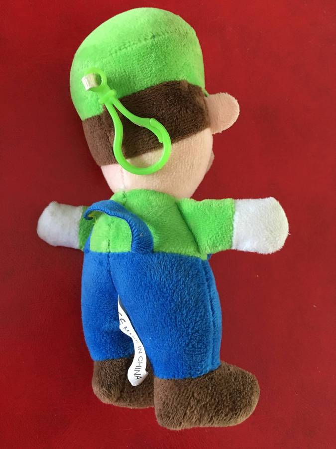 LOVELY PLUSH SUPER MARIO BROTHERS  TOY - LUIGI