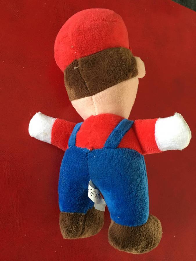 LOVELY PLUSH SUPER MARIO BROTHERS  TOY - MARIO