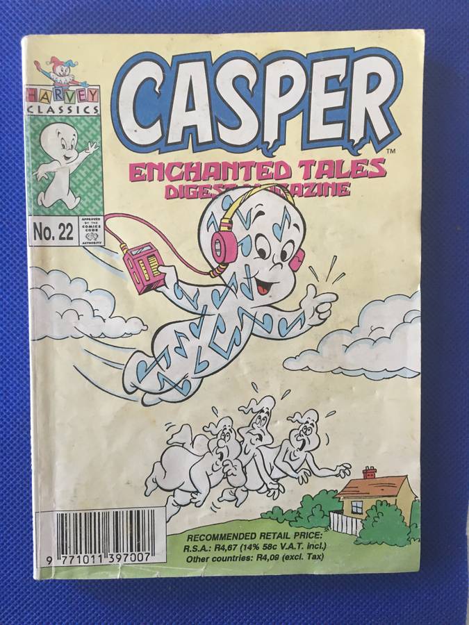 HARVEY CLASSICS COMICS DIGEST - CASPER - NO. 22 - 1993