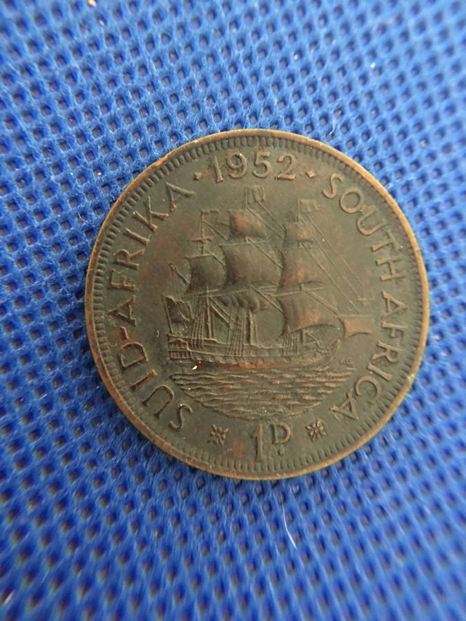 SOUTH AFRICA 1952 PENNY LOVELY CONDITION