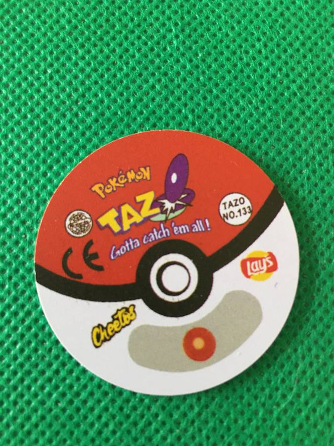 POKEMON TAZO RELEASED BY NINTENDO  AROUND THE 2000'S - CHEETOS / LAYS -NO. 133 - EEVEE