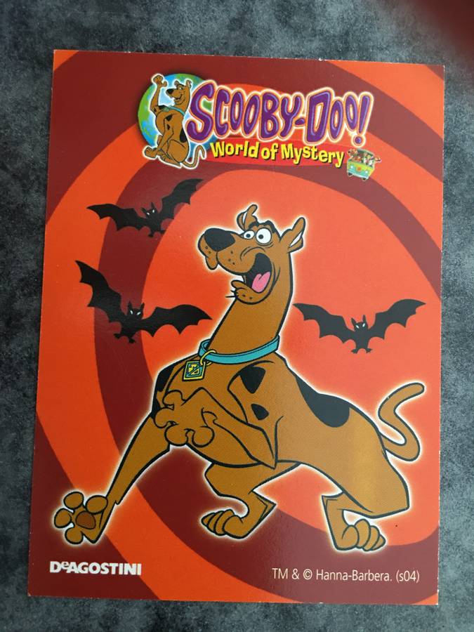 HANNA-BARBERA - SCOOBY-DOO - WORLD OF MYSTERY - PACK OF 6 CARDS