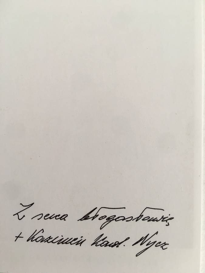 AUTOGRAPHED  PRINTED - POLISH ROMAN CATHOLIC PRIEST - JERZY POPIELUSZKO WAS ASSINATED 1984