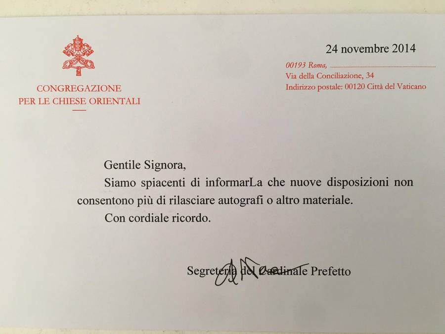 PHOTOGRAPH OF CARDINAL SERGIO PIGNEDOLI - AND PAMPHLETS OF PREVIOUS POPES