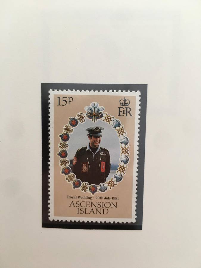 ASCENSION ISLAND - ROYAL WEDDING  OF PRINCE CHARLES & LADY DIANA - 1981 - MINT STAMPS