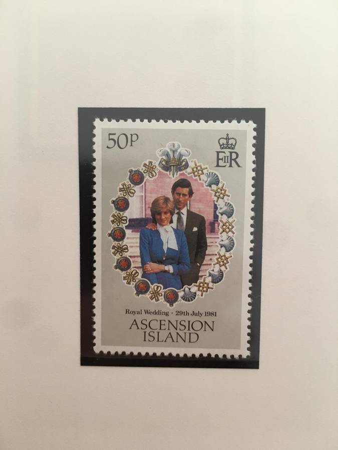 ASCENSION ISLAND - ROYAL WEDDING  OF PRINCE CHARLES & LADY DIANA - 1981 - MINT STAMPS