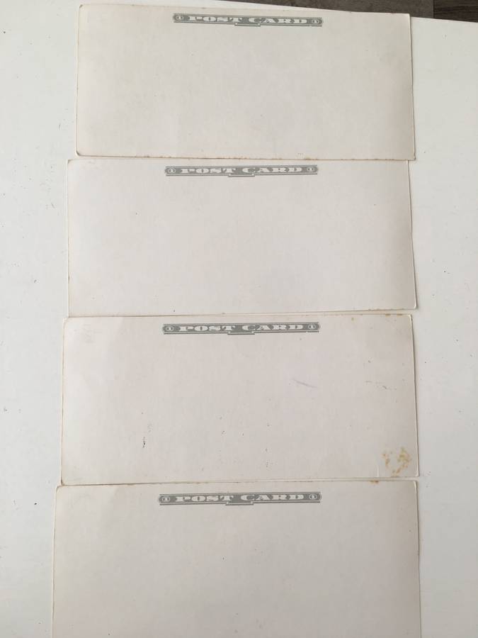 Lovely Set of 4 Replica Bank Notes from the Old West (Cowboy)