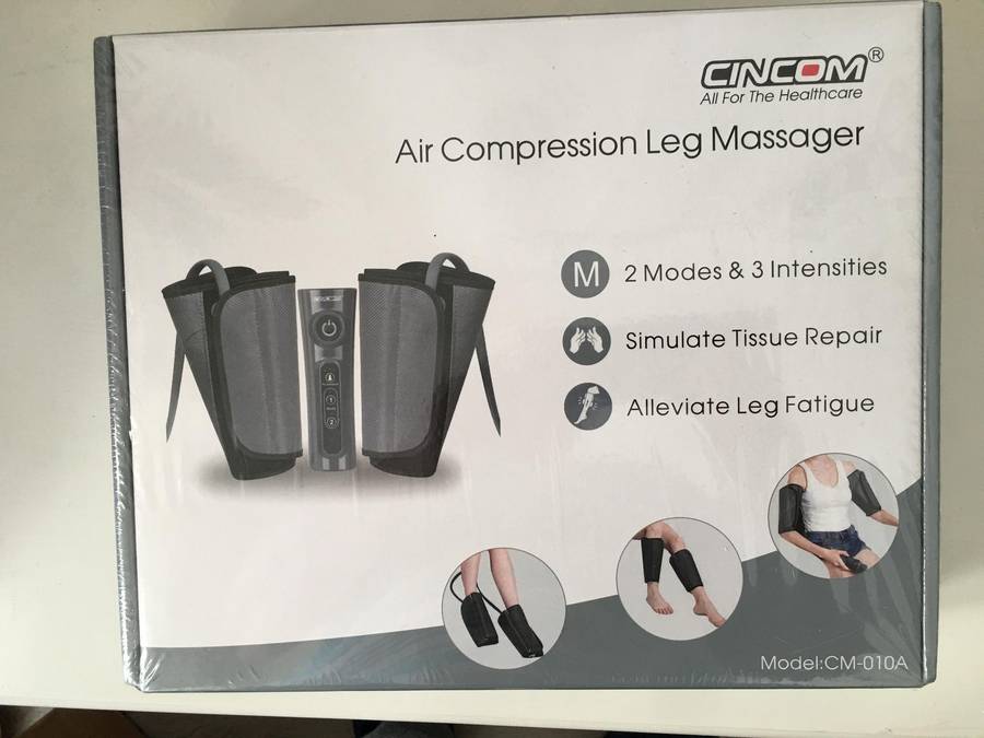 LOVELY MEDICAL  AIR COMPRESSION LEG MASSAGER AS UNOPENED