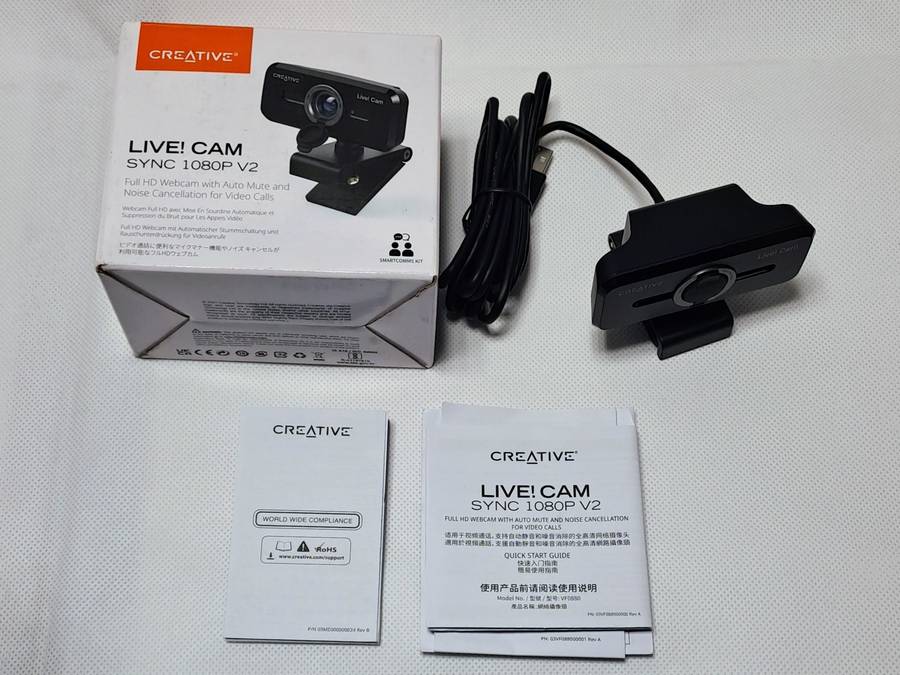 Creative Labs Live! Cam Sync V2 1080p FHD webcam