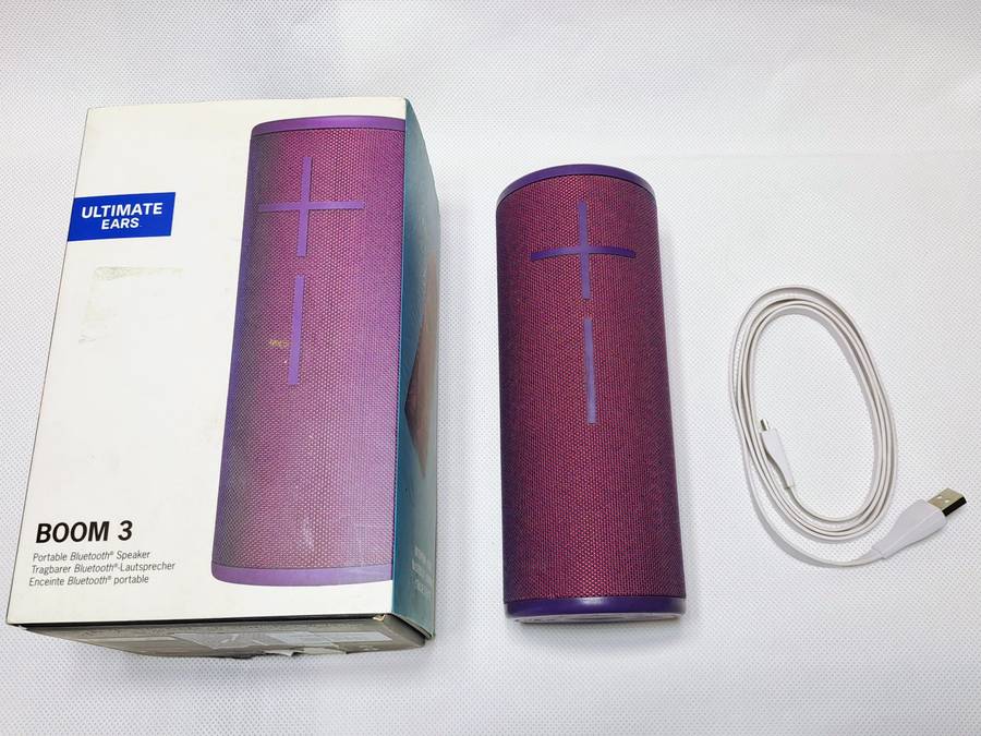 Ultimate Ears BOOM 3 Wireless/Bluetooth Speaker (Purple)