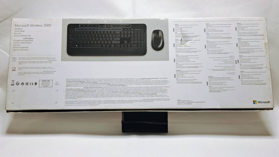 Microsoft Wireless Desktop 2000 Combo Set (M7J 00015) - Keyboard & Mouse