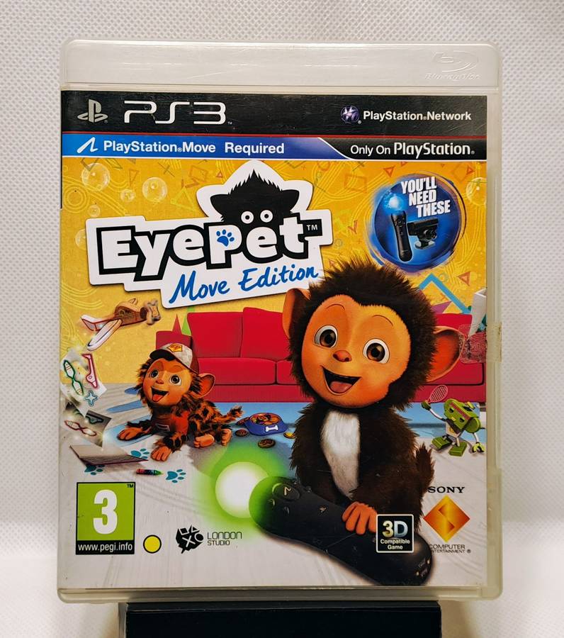 Eyepet Move Edition - SCE & London Studios - Sony PlayStation 3 / PS3 game (PAL)