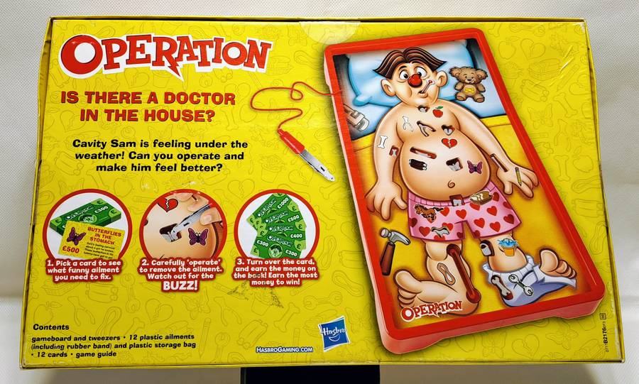 Operation Board Game by Hasbro Gaming
